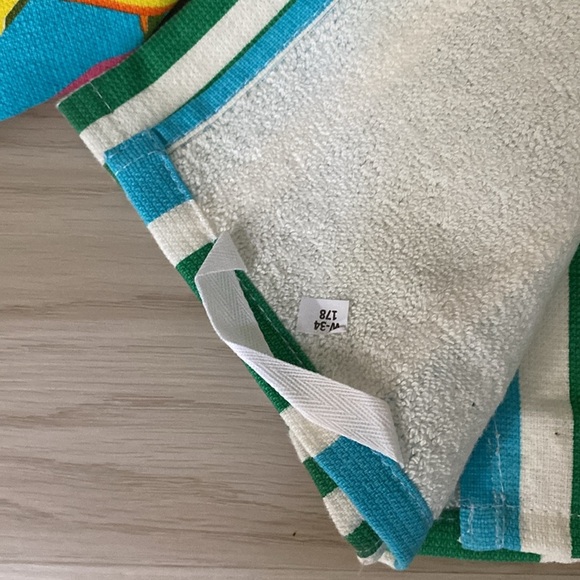 Target Tabitha Brown Vibrant Fruit and Blocked Striped Kitchen Hand towels - Picture 7 of 11